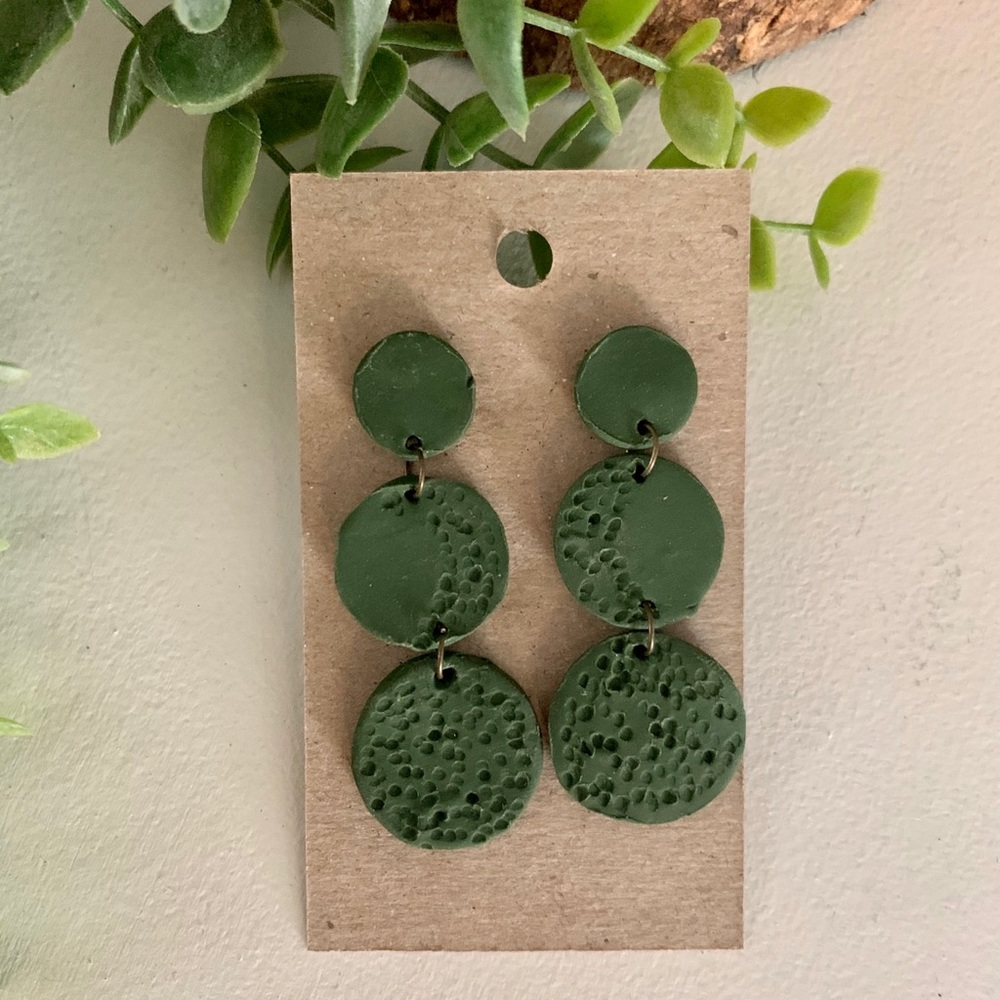 Handcrafted Polymer Clay Earrings